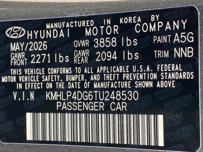 2026 Hyundai ELANTRA Limited