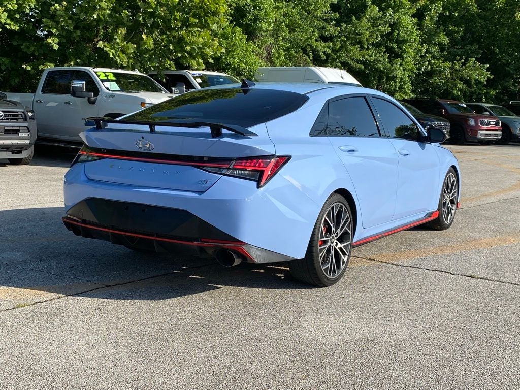 2023 Hyundai ELANTRA N Base PRETTY BLUE