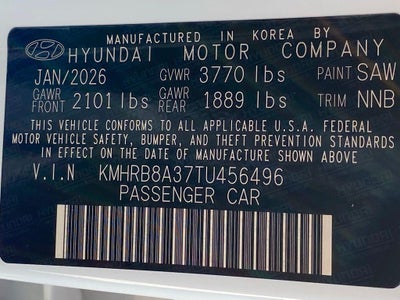 2026 Hyundai VENUE SE