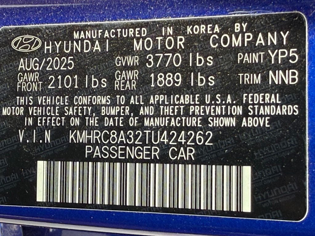 2026 Hyundai VENUE SEL - HYUNDAI CPO / CLEAN CARFAX / SUNROOF