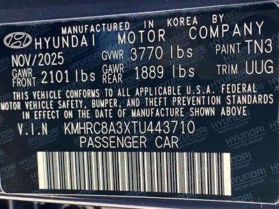 2026 Hyundai VENUE SEL W/Two-Tone Roof