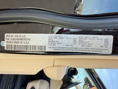 2021 Jeep Grand Cherokee L Limited