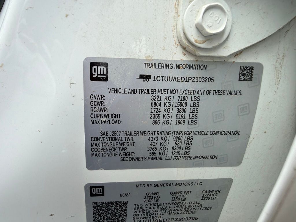 2023 GMC Sierra 1500 Pro