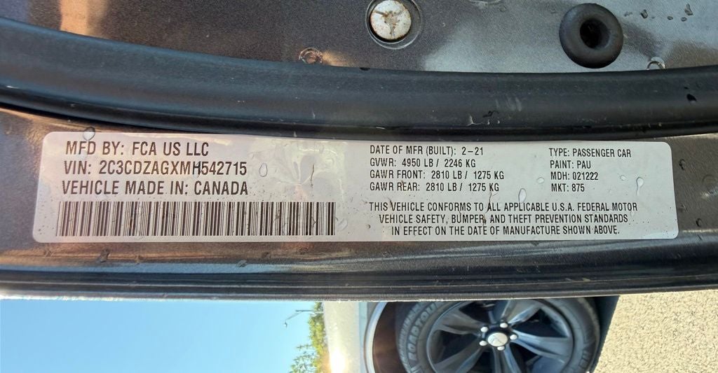2021 Dodge Challenger SXT