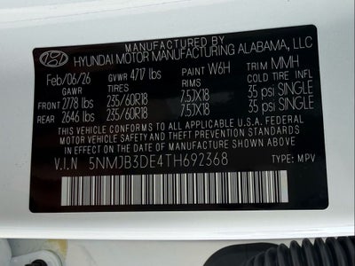 2026 Hyundai TUCSON SEL FWD