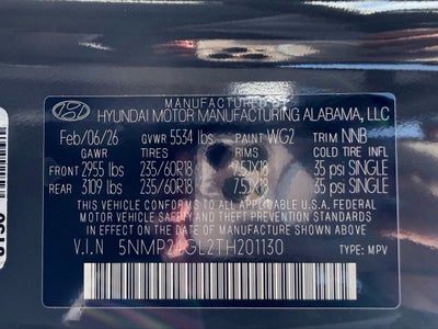 2026 Hyundai SANTA FE SEL FWD