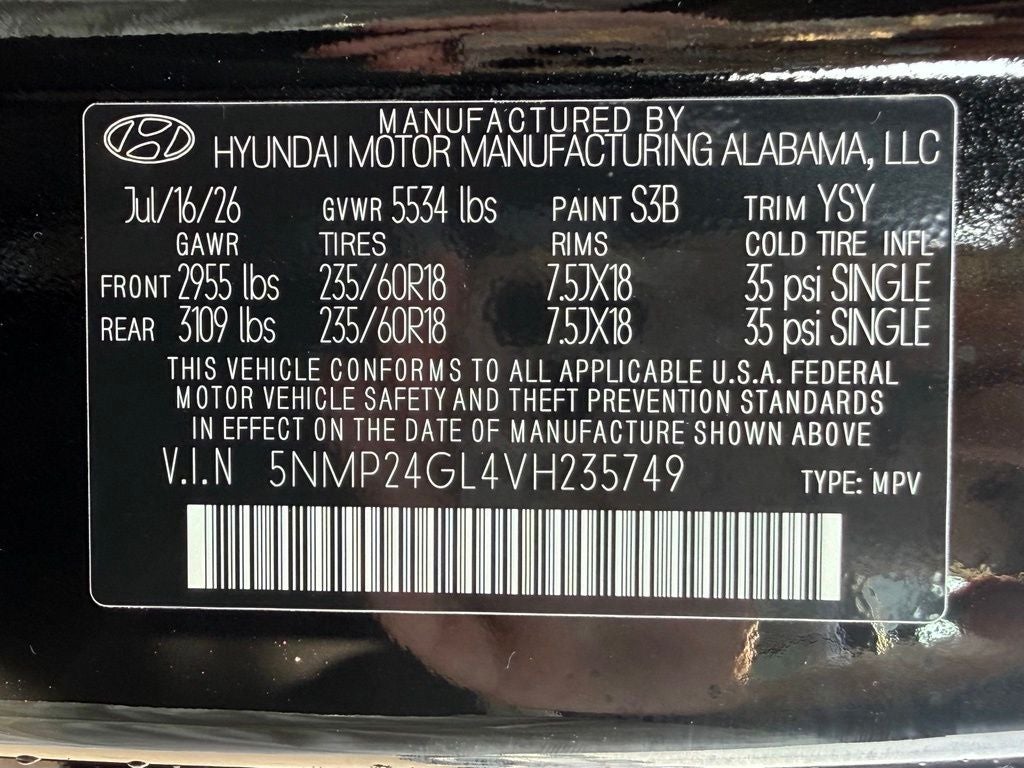 2027 Hyundai SANTA FE SEL FWD
