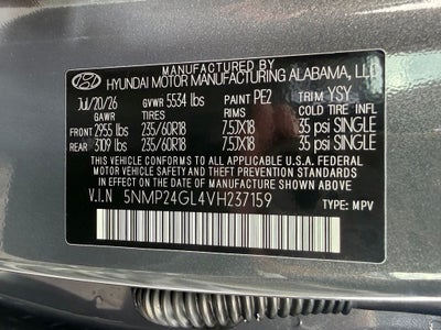 2027 Hyundai SANTA FE SEL FWD