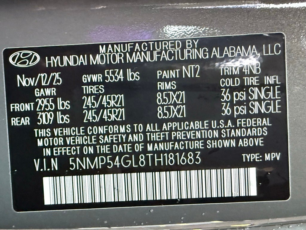 2026 Hyundai SANTA FE Calligraphy FWD