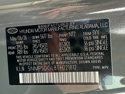 2026 Hyundai SANTA FE Calligraphy AWD
