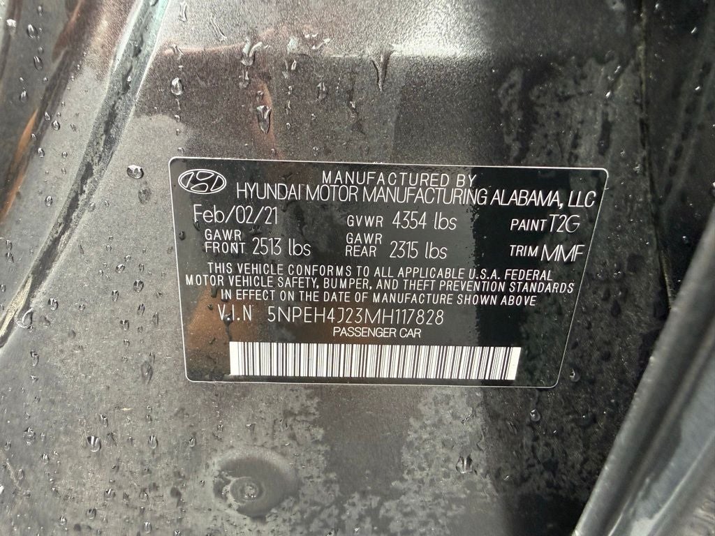 2021 Hyundai SONATA Limited