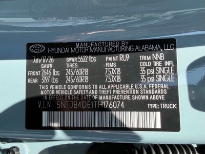 2026 Hyundai SANTA CRUZ SEL FWD