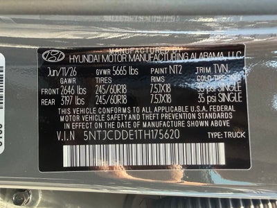 2026 Hyundai SANTA CRUZ SEL Activity AWD
