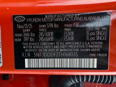 2026 Hyundai SANTA CRUZ XRT