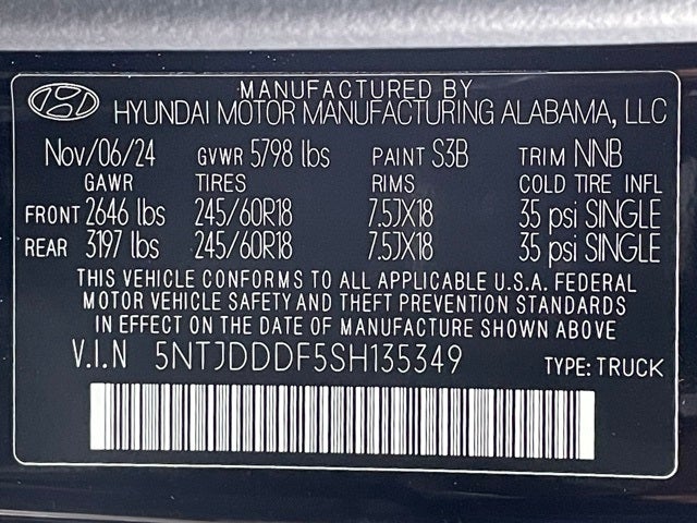 2025 Hyundai SANTA CRUZ XRT