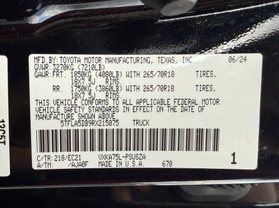 2024 Toyota Tundra SR5