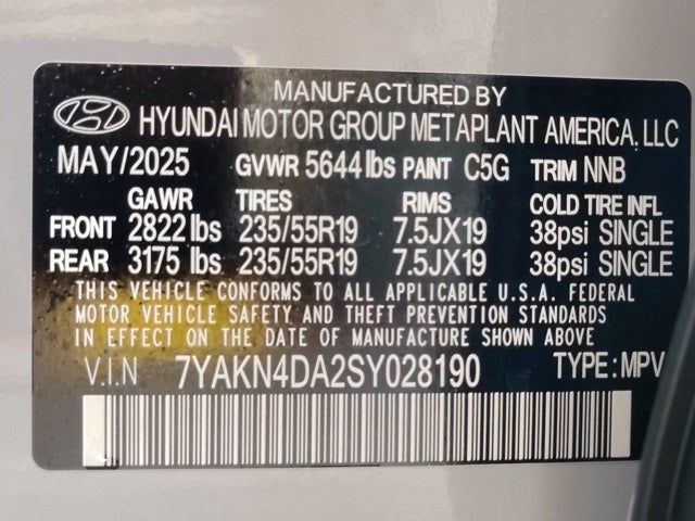 2025 Hyundai IONIQ 5 SEL