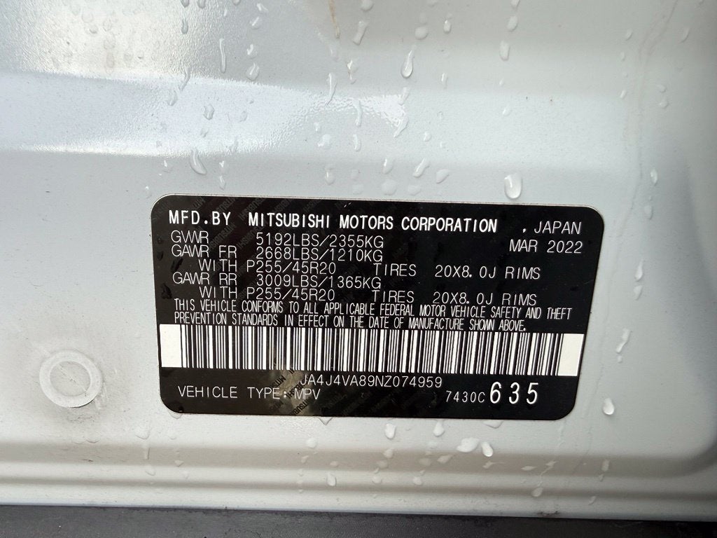 2022 Mitsubishi Outlander SEL