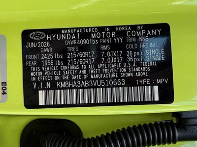 2027 Hyundai KONA SE FWD