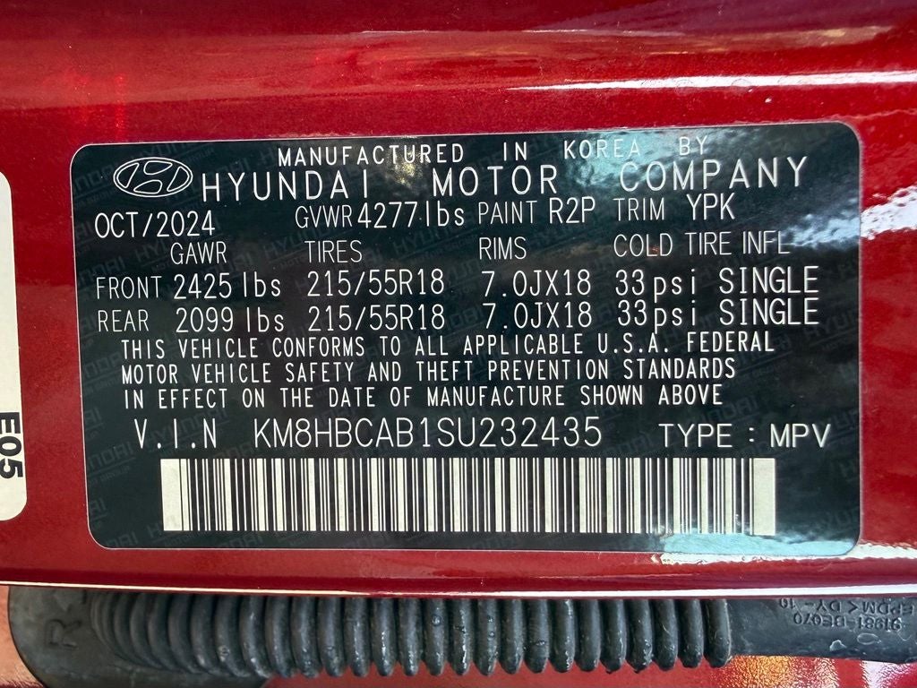 2025 Hyundai KONA SEL