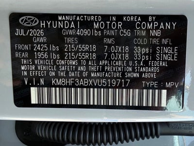2027 Hyundai KONA SEL Sport FWD