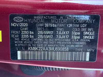 2021 Hyundai KONA SEL