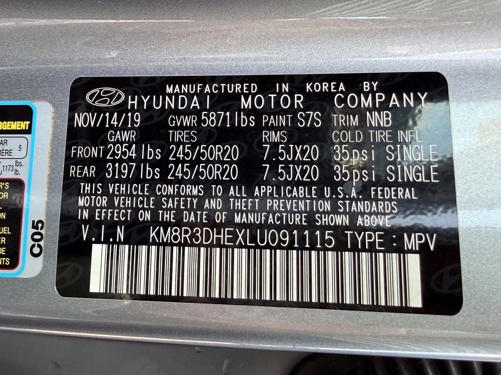 2020 Hyundai PALISADE SEL