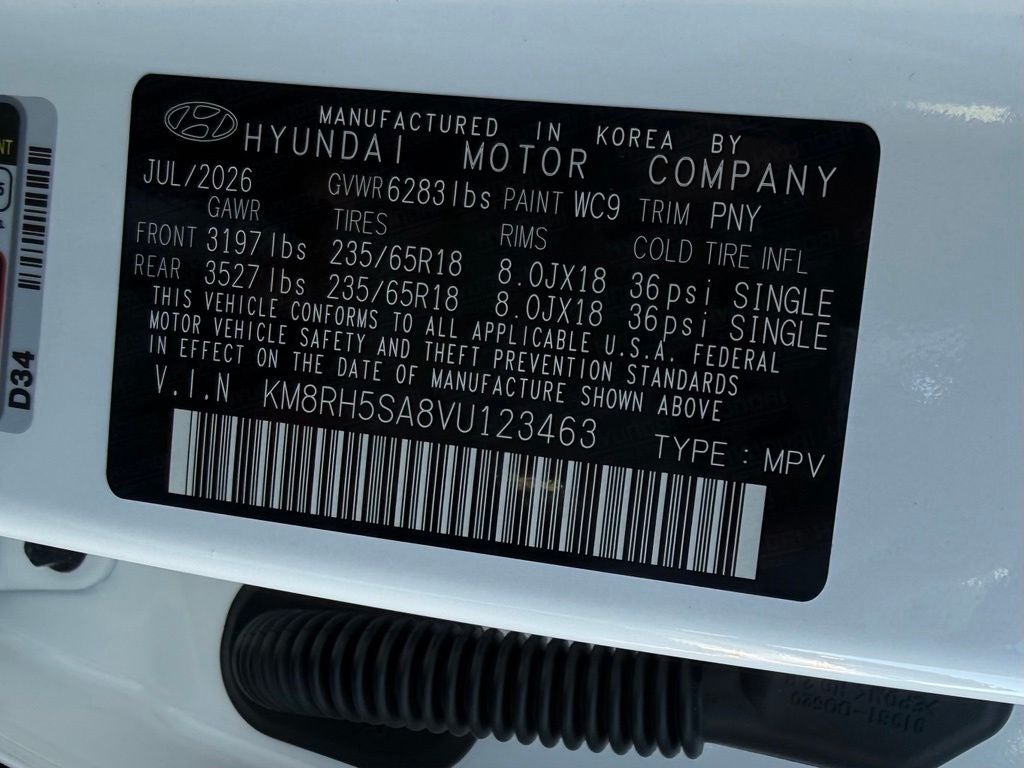 2027 Hyundai PALISADE HYBRID Blue SEL Premium 7P
