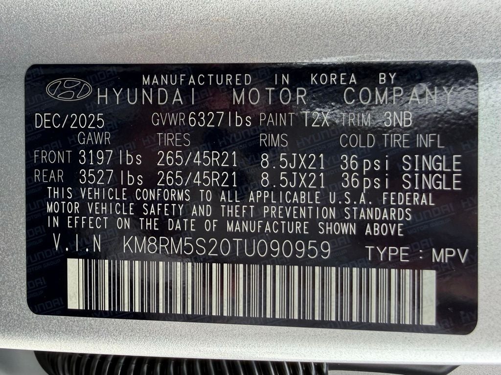 2026 Hyundai PALISADE Calligraphy FWD