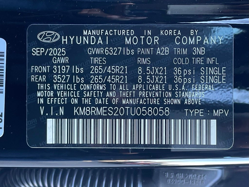 2026 Hyundai PALISADE Calligraphy AWD