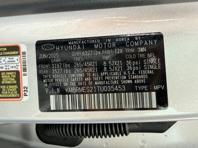 2026 Hyundai PALISADE Calligraphy