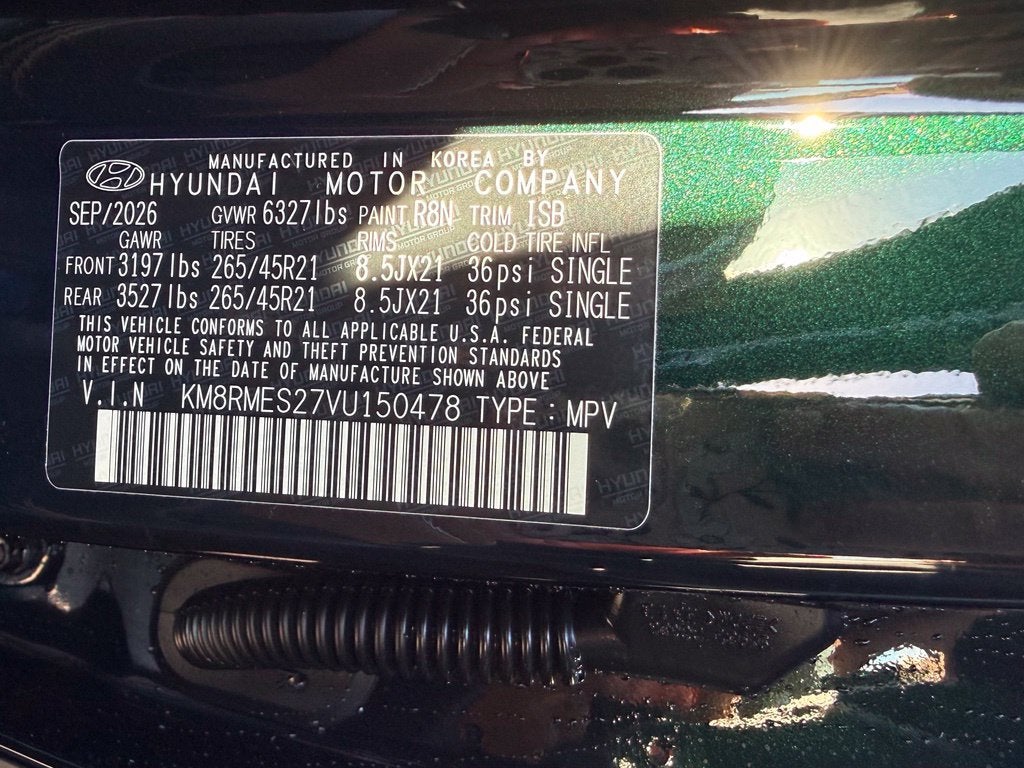 2027 Hyundai PALISADE Calligraphy AWD