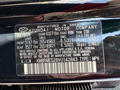 2027 Hyundai PALISADE Calligraphy AWD