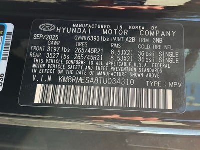 2026 Hyundai PALISADE HYBRID Calligraphy