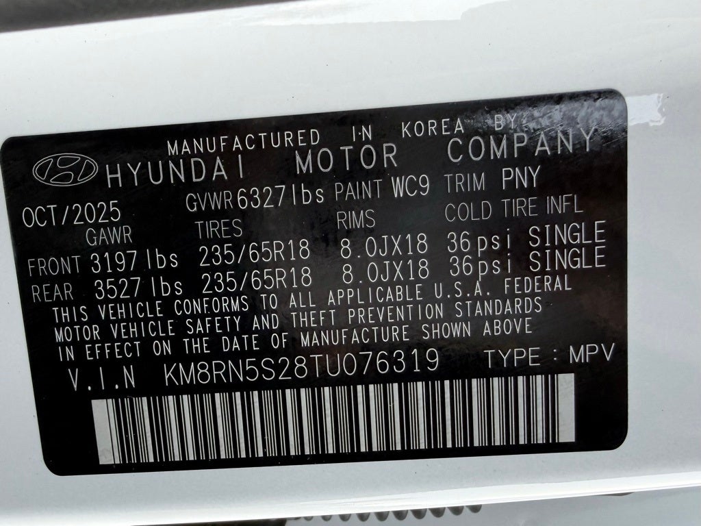 2026 Hyundai PALISADE SEL Premium FWD