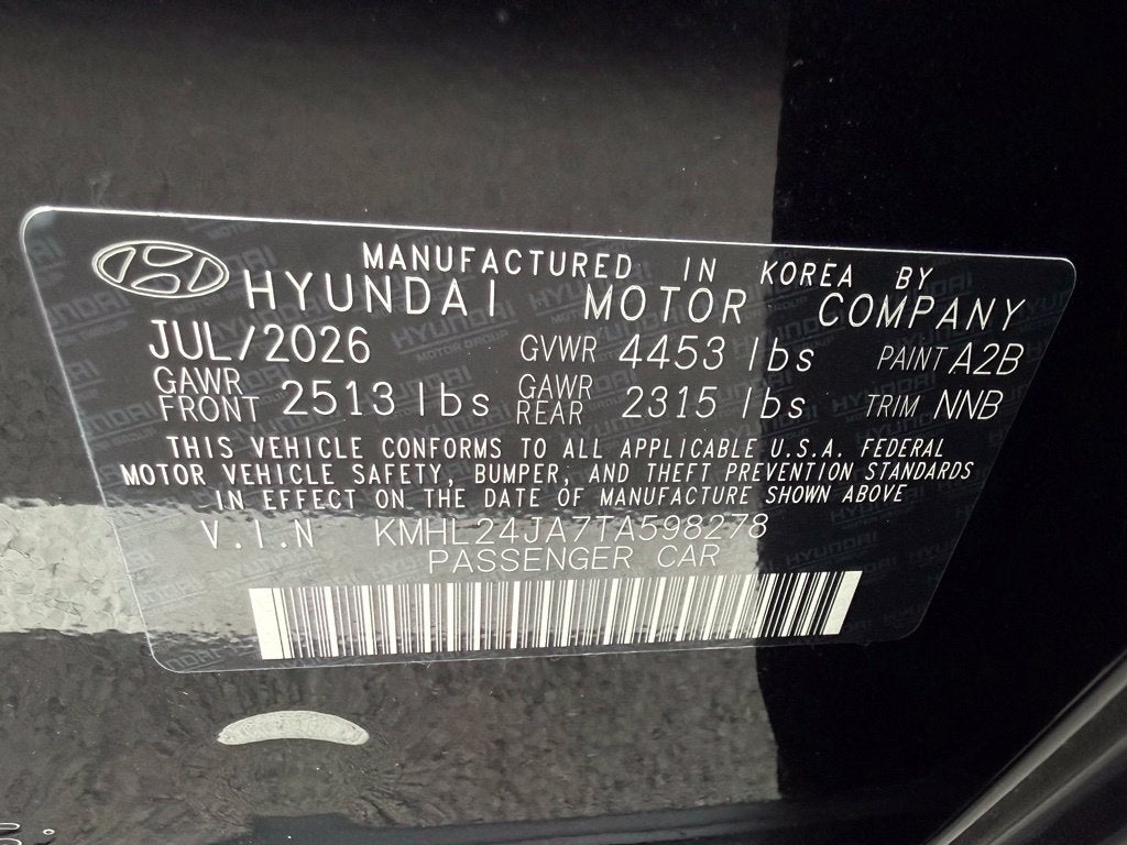 2026 Hyundai SONATA SE