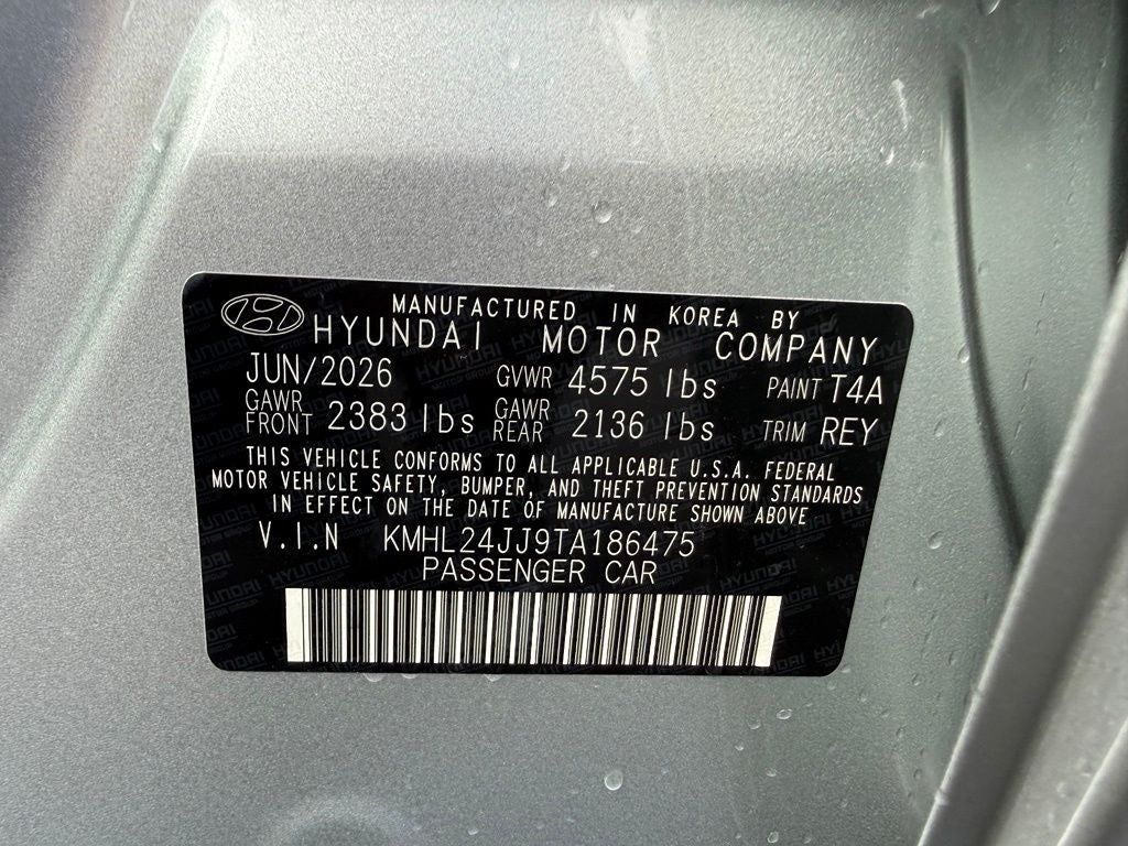 2026 Hyundai SONATA HYBRID Blue