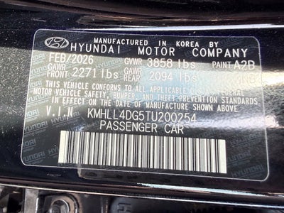 2026 Hyundai ELANTRA SE