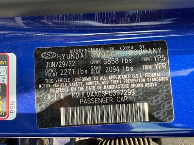 2023 Hyundai ELANTRA SEL