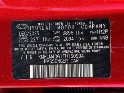 2026 Hyundai ELANTRA SEL Sport