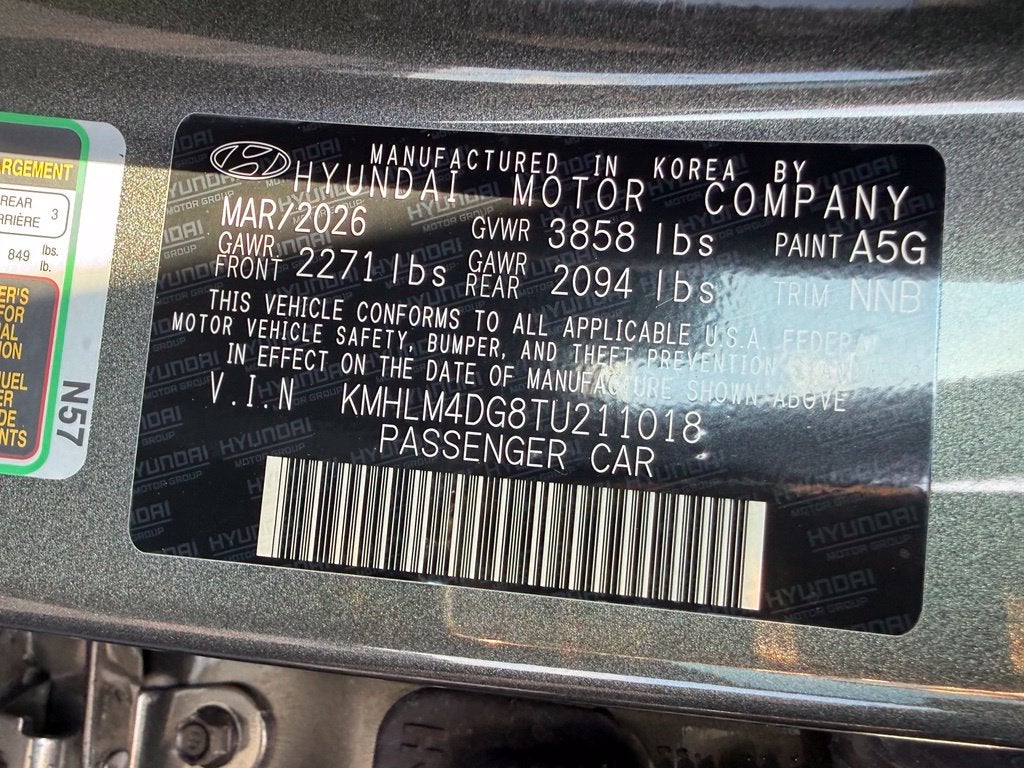 2026 Hyundai ELANTRA SEL Sport