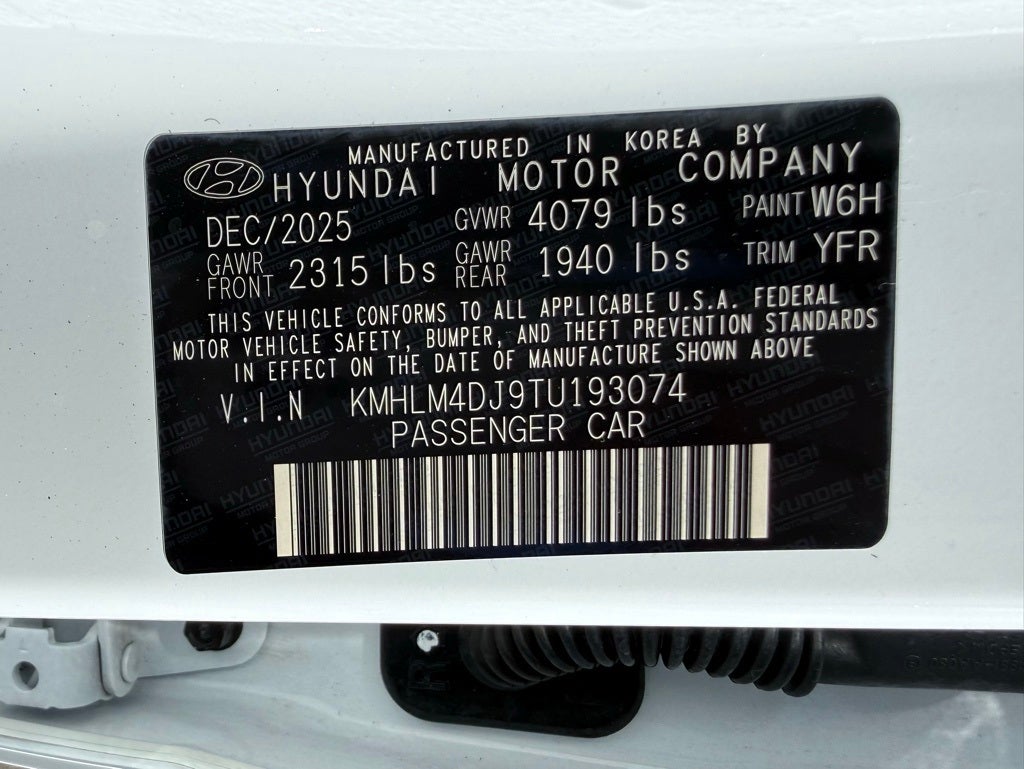 2026 Hyundai ELANTRA HYBRID SEL Sport