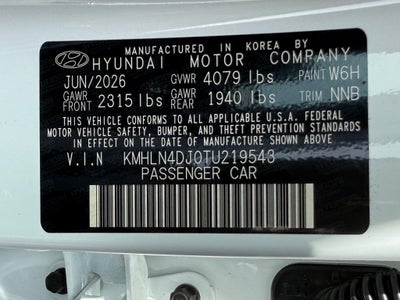 2026 Hyundai ELANTRA HYBRID Limited