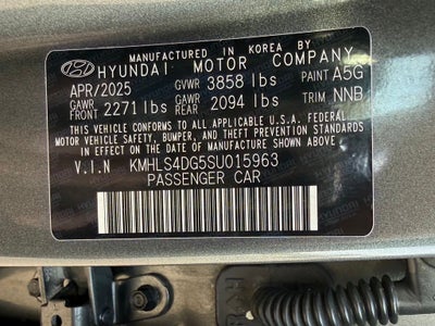 2025 Hyundai ELANTRA SEL Convenience