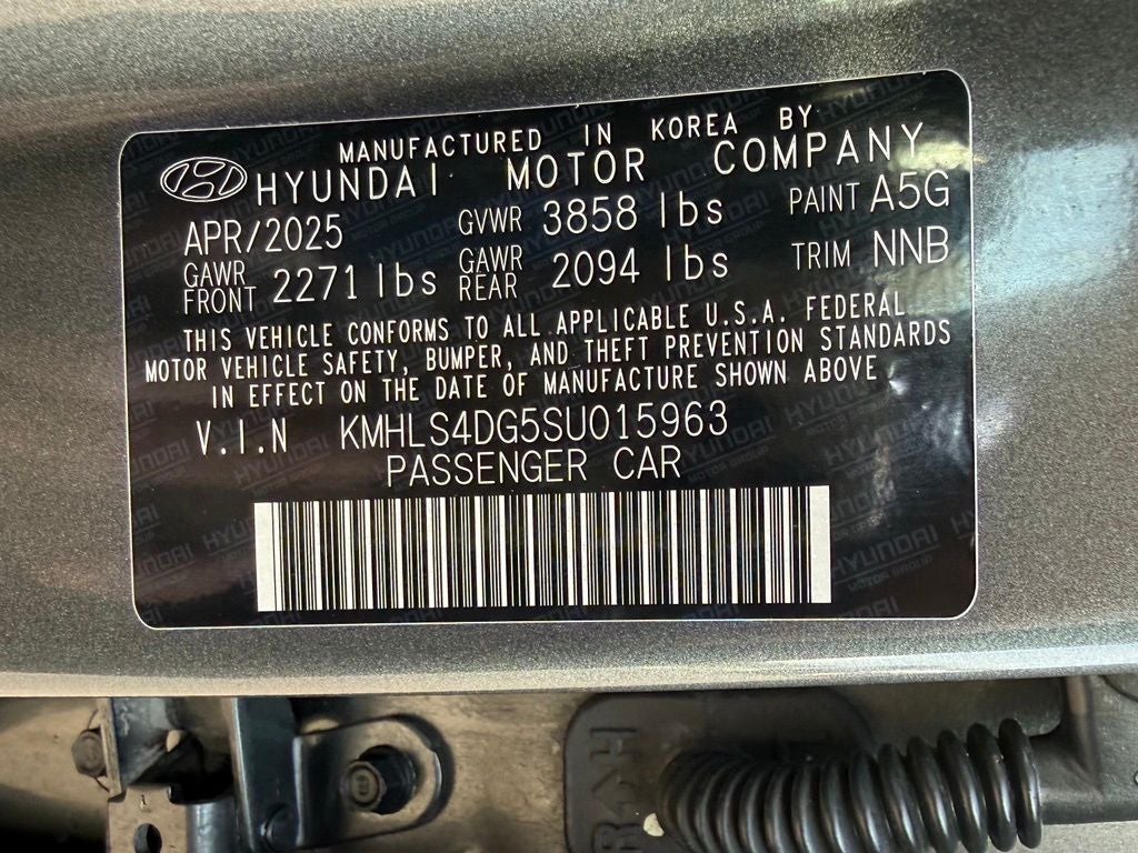2025 Hyundai ELANTRA SEL Convenience