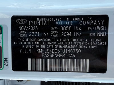 2026 Hyundai ELANTRA SEL Sport