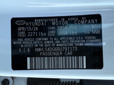 2024 Hyundai ELANTRA SEL 1 OWNER CLEAN CAR FAX