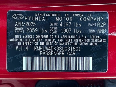 2025 Hyundai ELANTRA N Sedan