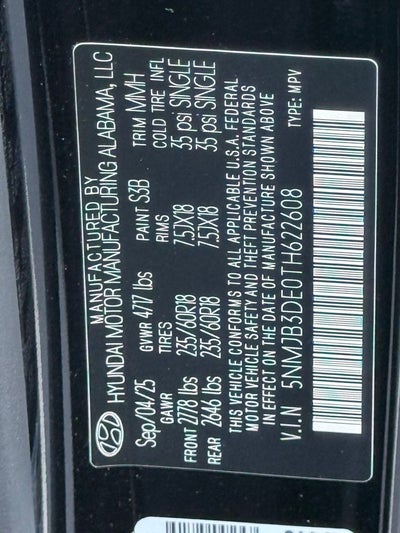 2026 Hyundai TUCSON SEL