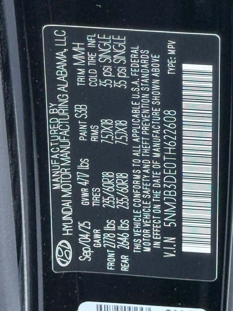 2026 Hyundai TUCSON SEL